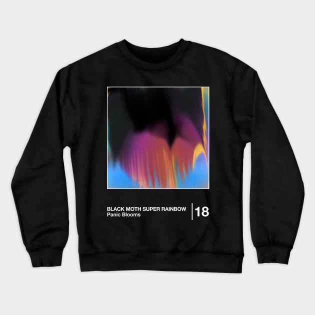 Panic Blooms / Minimalist Style Graphic Design Crewneck Sweatshirt by saudade